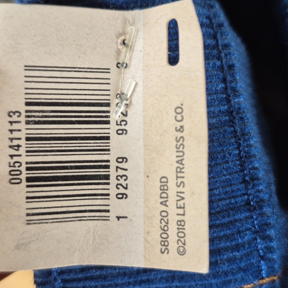 Navy Blue Levi Jeans - Picture 8 of 8